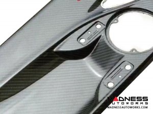 Alfa Romeo 4C Carbon Fiber Door Panels - w/ Red 4C Logo